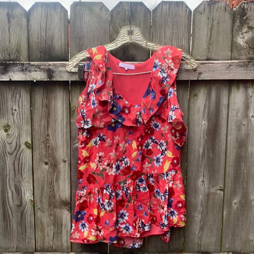 Parker floral top sz. XS